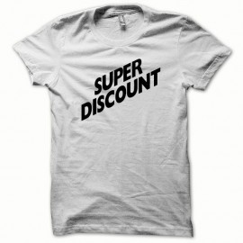 Shirt Super Discount blanc/noir pour homme et femme