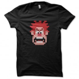 Shirt ralph version pixélisée noir pour homme et femme