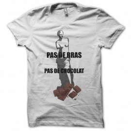 Shirt Pas de bras Pas de chocolat blanc pour homme et femme