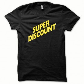 Shirt Super Discount jaune/noir pour homme et femme