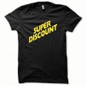 Shirt Super Discount jaune/noir pour homme et femme