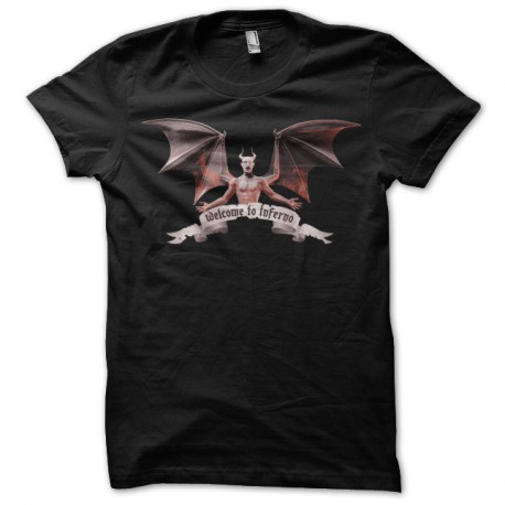 Shirt Inferno noir pour homme et femme
