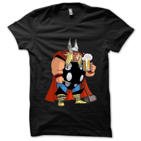 Shirt noir Thor Beer pour homme et femme