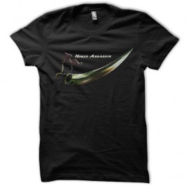 Shirt Ninja assassin en noir pour homme et femme