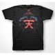 Shirt Street fighter numéro 4 noir pour homme et femme