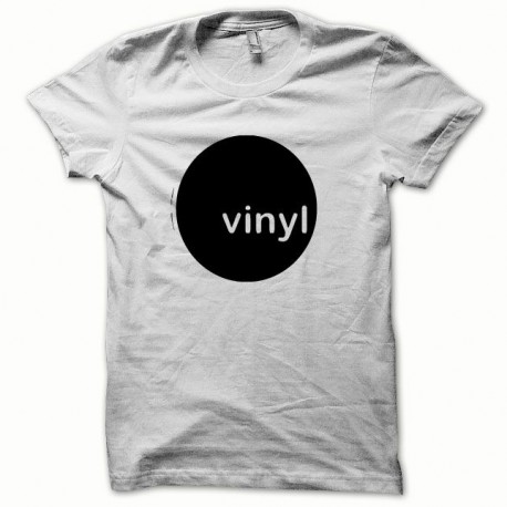 Shirt Vinyl noir/blanc pour homme et femme