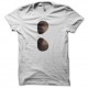 Shirt lunettes Ray Ban fashion blanc pour homme et femme