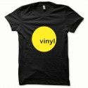 Shirt Vinyl jaune/noir pour homme et femme