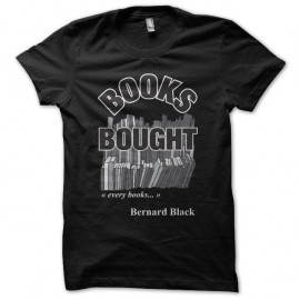 Shirt Black Books every books bought noir pour homme et femme