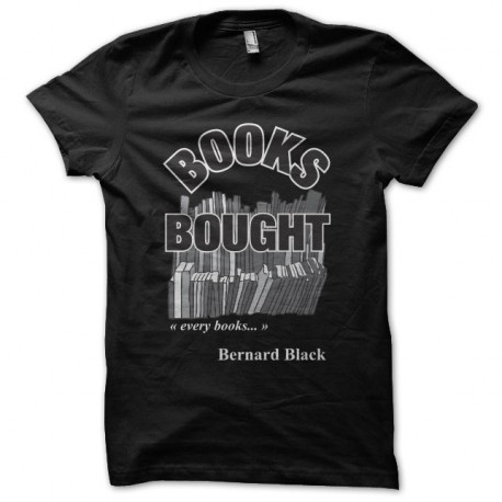 Shirt Black Books every books bought noir pour homme et femme
