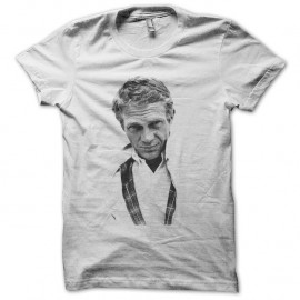 Shirt Steeve McQueen blanc pour homme et femme