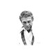 Shirt Steeve McQueen blanc pour homme et femme