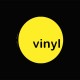 Shirt Vinyl jaune/noir pour homme et femme