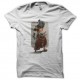 Shirt samourai humanoide blanc pour homme et femme
