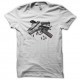 Shirt flingues fouraillage blanc pour homme et femme