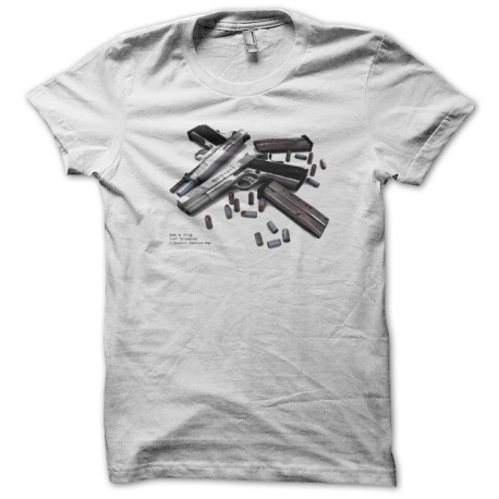 Shirt flingues fouraillage blanc pour homme et femme