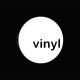 Shirt Vinyl blanc/noir pour homme et femme