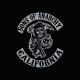 Shirt bikers Sons Of Anarchy california en argent/noir pour homme et femme
