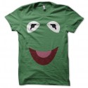 Shirt Kermit parodie Muppets Show vert pour homme et femme