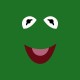 Shirt Kermit parodie Muppets Show vert pour homme et femme