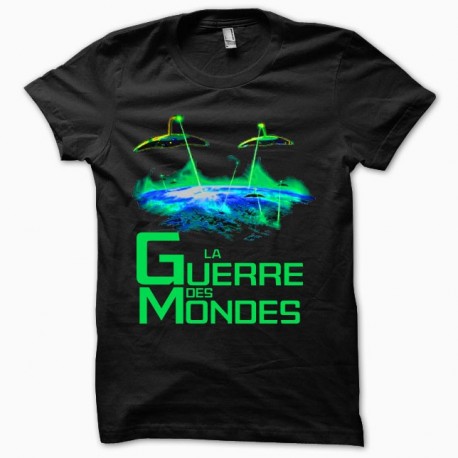 Shirt la guerre des mondes noir pour homme et femme