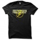 Shirt Flash Friendship justice league basis noir pour homme et femme