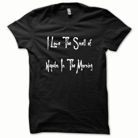 Shirt Apocalypse Now blanc/noir pour homme et femme