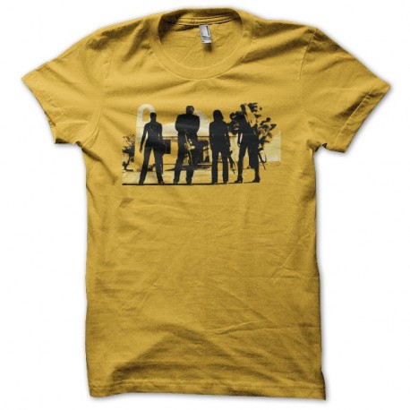 Shirt Kill Bill fan art jaune pour homme et femme