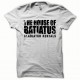 Shirt Spartacus classic blanc pour homme et femme