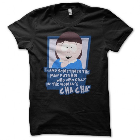 Shirt Liane Cartman South Park noir parodie pour homme et femme