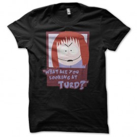 Shirt Shelley South Park parodie noir pour homme et femme