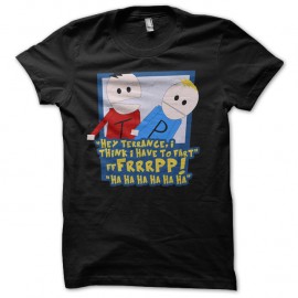 Shirt Terrance et Philippe South Park parodie noir pour homme et femme