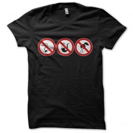 Shirt No blowjob noir pour homme et femme