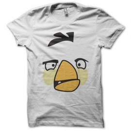 Shirt Matilda de angry birds blanc pour homme et femme
