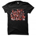 Shirt Gaoranger contre Super sentai noir pour homme et femme