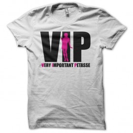 Shirt VIP Very Important blanc pour homme et femme