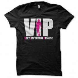 Shirt VIP Very Important noir pour homme et femme