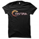 Shirt Contra jeux vidéo noir pour homme et femme