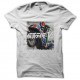 Shirt Rider v3 sur sa moto blanc pour homme et femme