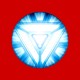 Shirt rouge Arc Reactor2 pour homme et femme
