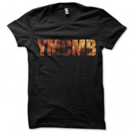 Shirt YMCMB fire noir pour homme et femme