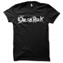 Shirt One Ok Rock graphique noir pour homme et femme
