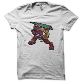 Shirt Megaman zéro blanc pour homme et femme