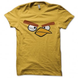 Shirt Chuck angry bird jaune pour homme et femme