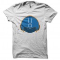 Shirt casque de megaman blanc pour homme et femme