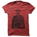 Shirt Berdella Robert rouge pour homme et femme