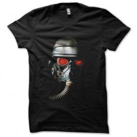 Shirt Killzone casque noir pour homme et femme