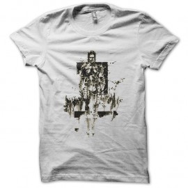 Shirt Snake eye silhouette en blanc pour homme et femme