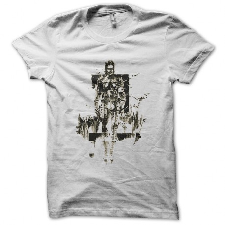 Shirt Snake eye silhouette en blanc pour homme et femme