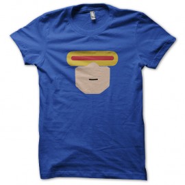 Shirt Cyclope des x-men en bleu pour homme et femme